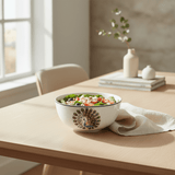 Luhpar White Ceramic Bowl 5.5 Inch with Peacock Pattern - Al Kabayel Discount CentreLuhpar White Ceramic Bowl 5.5 Inch with Peacock PatternBowlsLUHPARAl Kabayel Discount Centre