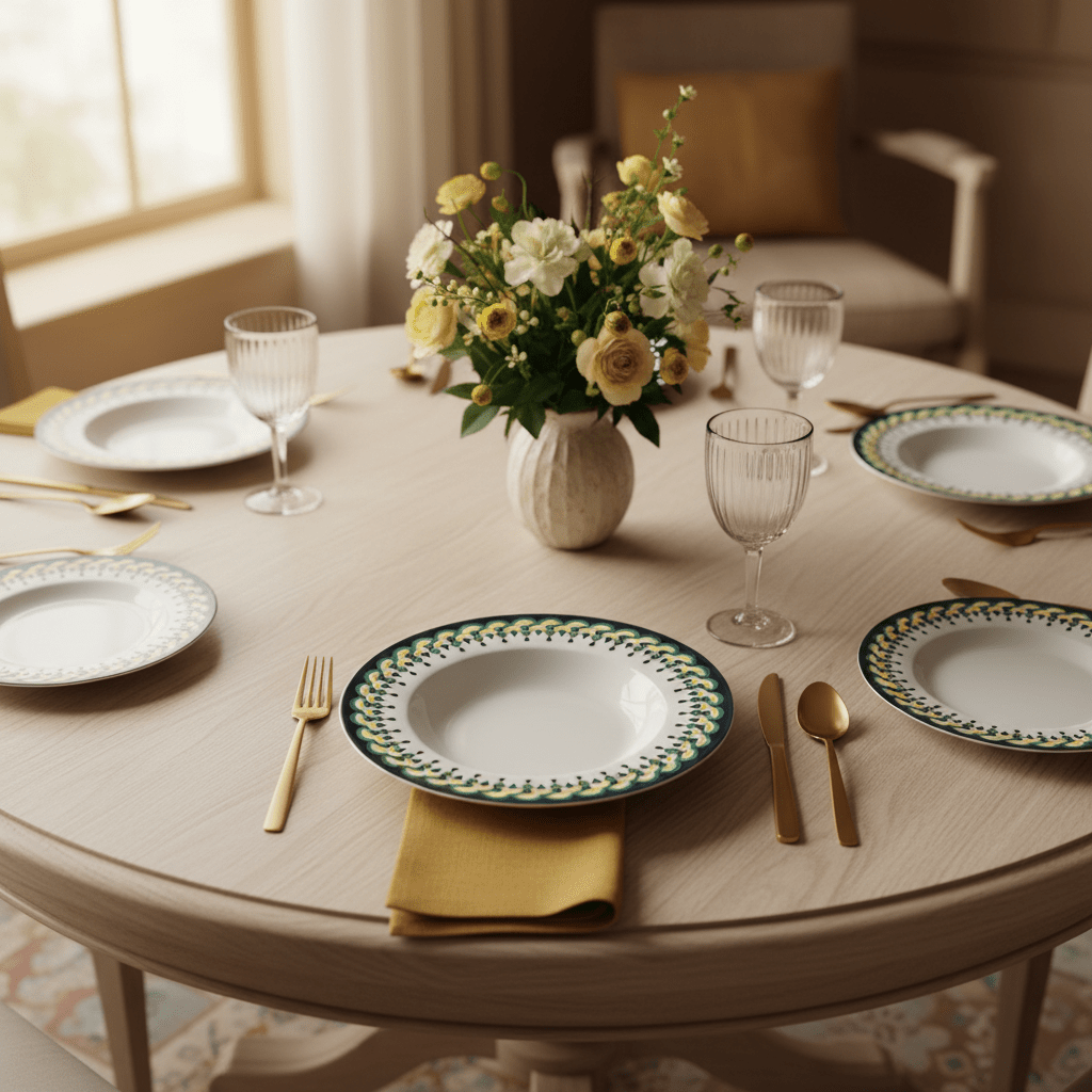 Luhpar White Ceramic Deep Plate 8.5 Inch with Peacock Design - Al Kabayel Discount CentreLuhpar White Ceramic Deep Plate 8.5 Inch with Peacock DesignPlatesLUHPARAl Kabayel Discount Centre