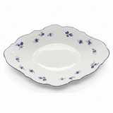 Luhpar White Ceramic Leaf Shaped Plate with Blue Floral Design for Decorative Serving 33 × 20 cm - Al Kabayel Discount CentreLuhpar White Ceramic Leaf Shaped Plate with Blue Floral Design for Decorative Serving 33 × 20 cmPlatesLUHPARAl Kabayel Discount Centre