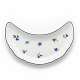 Luhpar White Ceramic Moon Shaped Plate with Blue Floral Design for Unique Presentation 20 × 10 cm - Al Kabayel Discount CentreLuhpar White Ceramic Moon Shaped Plate with Blue Floral Design for Unique Presentation 20 × 10 cmPlatesLUHPARAl Kabayel Discount Centre