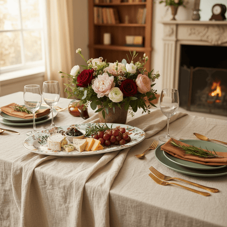 Luhpar White Ceramic Oval Plate 14 Inch with Floral Design - Al Kabayel Discount CentreLuhpar White Ceramic Oval Plate 14 Inch with Floral DesignPlatesLUHPARAl Kabayel Discount Centre