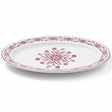 Luhpar White Ceramic Oval Serving Platter with Elegant Red Floral Artwork – 14 Inch Dish - Al Kabayel Discount CentreLuhpar White Ceramic Oval Serving Platter with Elegant Red Floral Artwork – 14 Inch DishPlatesLUHPARAl Kabayel Discount Centre