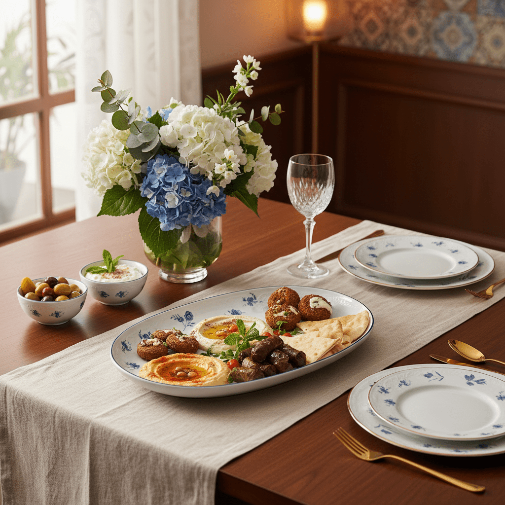 Luhpar White Ceramic Serving Plate with Blue Floral Design for Dining and Serving 12 inch - Al Kabayel Discount CentreLuhpar White Ceramic Serving Plate with Blue Floral Design for Dining and Serving 12 inchServing TraysLUHPARAl Kabayel Discount Centre