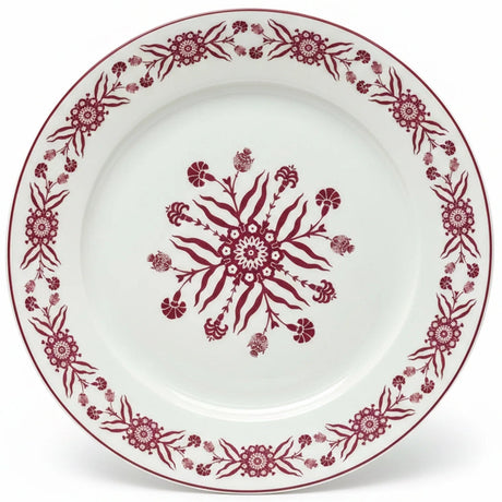 Luhpar White Ceramic Side Plate with Vibrant Red Floral Pattern – 8 Inch Snack & Dessert Plate - Al Kabayel Discount CentreLuhpar White Ceramic Side Plate with Vibrant Red Floral Pattern – 8 Inch Snack & Dessert PlatePlatesLUHPARAl Kabayel Discount Centre