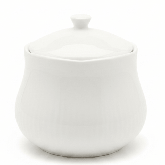 Luhpar White Ceramic Sugar Bowl with Lid – 9cm - Al Kabayel Discount CentreLuhpar White Ceramic Sugar Bowl with Lid – 9cmJars & Food SaversLUHPARAl Kabayel Discount Centre