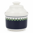 Luhpar White Ceramic Sugar Jar with Elegant Navy Blue Pattern and Lid for Kitchen and Dining Use – 10 cm - Al Kabayel Discount CentreLuhpar White Ceramic Sugar Jar with Elegant Navy Blue Pattern and Lid for Kitchen and Dining Use – 10 cmJars & Food SaversLUHPARAl Kabayel Discount Centre