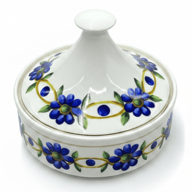 Luhpar White Designer Ceramic Sugar Pot with Elegant Floral Lid for Decorative and Functional Serving – 15×15 cm - Al Kabayel Discount CentreLuhpar White Designer Ceramic Sugar Pot with Elegant Floral Lid for Decorative and Functional Serving – 15×15 cmJars & Food SaversLUHPARAl Kabayel Discount Centre