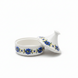 Luhpar White Designer Ceramic Sugar Pot with Elegant Floral Lid for Decorative and Functional Serving – 15×15 cm - Al Kabayel Discount CentreLuhpar White Designer Ceramic Sugar Pot with Elegant Floral Lid for Decorative and Functional Serving – 15×15 cmJars & Food SaversLUHPARAl Kabayel Discount Centre