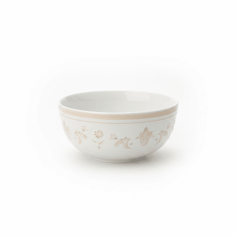 Luhpar White & Gold Embossed Floral Round Ceramic Bowl - 5.5 Inch - Al Kabayel Discount CentreLuhpar White & Gold Embossed Floral Round Ceramic Bowl - 5.5 InchBowlsLUHPARAl Kabayel Discount Centre