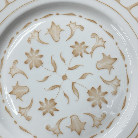 Luhpar White & Gold Floral Round Ceramic Side Plate - 7.5 Inch - Al Kabayel Discount CentreLuhpar White & Gold Floral Round Ceramic Side Plate - 7.5 InchPlatesLUHPARAl Kabayel Discount Centre
