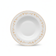Luhpar White & Gold Floral Round Ceramic Soup Plate - 8.5 Inch - Al Kabayel Discount CentreLuhpar White & Gold Floral Round Ceramic Soup Plate - 8.5 InchPlatesLUHPARAl Kabayel Discount Centre