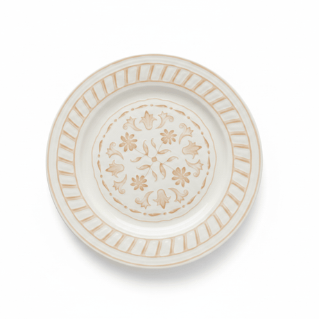 Luhpar White & Gold Round Ceramic Serving Plate - 12 Inch - Al Kabayel Discount CentreLuhpar White & Gold Round Ceramic Serving Plate - 12 InchPlatesLUHPARAl Kabayel Discount Centre
