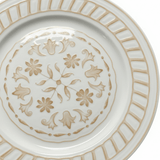 Luhpar White & Gold Round Ceramic Serving Plate - 12 Inch - Al Kabayel Discount CentreLuhpar White & Gold Round Ceramic Serving Plate - 12 InchPlatesLUHPARAl Kabayel Discount Centre