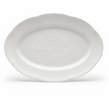 Luhpar White Oval Ceramic Fish Serving Plate, 13 Inch – Elegant Oval Platter for Fish, Seafood & Large Food Presentation - Al Kabayel Discount CentreLuhpar White Oval Ceramic Fish Serving Plate, 13 Inch – Elegant Oval Platter for Fish, Seafood & Large Food PresentationServing TraysLUHPARAl Kabayel Discount Centre