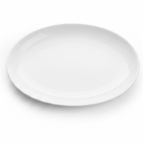 Luhpar White Oval Ceramic Plate for Everyday Serving and Dining 9 inch - Al Kabayel Discount CentreLuhpar White Oval Ceramic Plate for Everyday Serving and Dining 9 inchPlatesLUHPARAl Kabayel Discount Centre