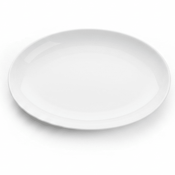 Luhpar White Oval Ceramic Plate for Everyday Serving and Dining 9 inch - Al Kabayel Discount CentreLuhpar White Oval Ceramic Plate for Everyday Serving and Dining 9 inchPlatesLUHPARAl Kabayel Discount Centre