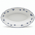 Luhpar White Oval Ceramic Plate with Blue Floral Design for Serving and Dining 12 inch - Al Kabayel Discount CentreLuhpar White Oval Ceramic Plate with Blue Floral Design for Serving and Dining 12 inchServing TraysLUHPARAl Kabayel Discount Centre