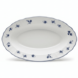 Luhpar White Oval Ceramic Plate with Blue Floral Design for Serving and Dining 12 inch - Al Kabayel Discount CentreLuhpar White Oval Ceramic Plate with Blue Floral Design for Serving and Dining 12 inchServing TraysLUHPARAl Kabayel Discount Centre