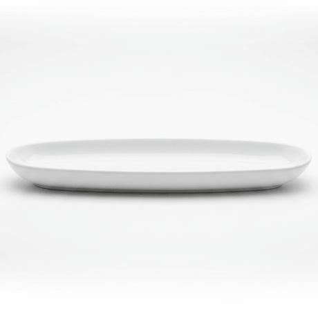 Luhpar White Oval Ceramic Serving Platter for Everyday Serving 12 inch - Al Kabayel Discount CentreLuhpar White Oval Ceramic Serving Platter for Everyday Serving 12 inchServing TraysLUHPARAl Kabayel Discount Centre