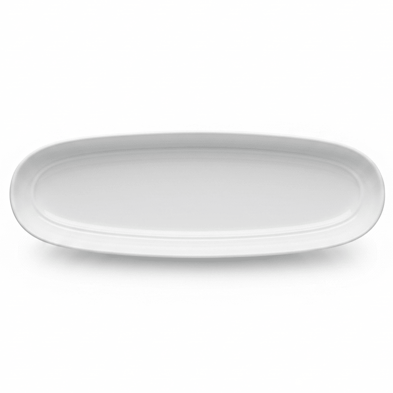 Luhpar White Oval Ceramic Serving Platter for Main Course Presentation 16 inch - Al Kabayel Discount CentreLuhpar White Oval Ceramic Serving Platter for Main Course Presentation 16 inchServing TraysLUHPARAl Kabayel Discount Centre