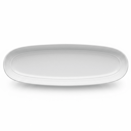 Luhpar White Oval Ceramic Serving Platter for Main Course Presentation 16 inch - Al Kabayel Discount CentreLuhpar White Oval Ceramic Serving Platter for Main Course Presentation 16 inchServing TraysLUHPARAl Kabayel Discount Centre