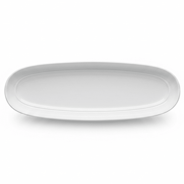 Luhpar White Oval Ceramic Serving Platter for Main Course Presentation 16 inch - Al Kabayel Discount CentreLuhpar White Oval Ceramic Serving Platter for Main Course Presentation 16 inchServing TraysLUHPARAl Kabayel Discount Centre