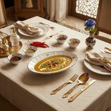 Luhpar White Oval Porcelain Deep Plate with Blue Floral Design for Pasta and Curry 9.75 inch - Al Kabayel Discount CentreLuhpar White Oval Porcelain Deep Plate with Blue Floral Design for Pasta and Curry 9.75 inchServing TraysLUHPARAl Kabayel Discount Centre