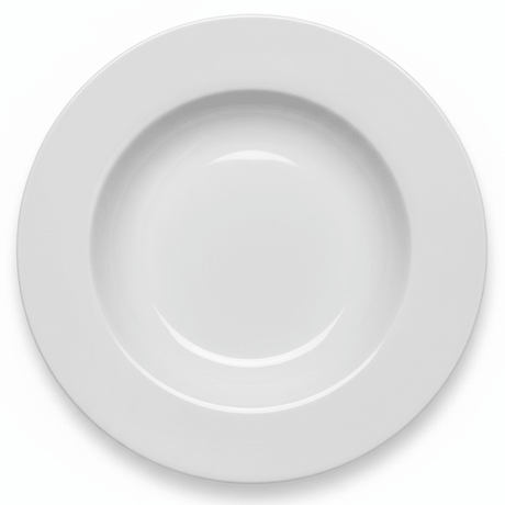 Luhpar White Round Ceramic Deep Plate for Pasta, Salads, and Curries 9.25 inch - Al Kabayel Discount CentreLuhpar White Round Ceramic Deep Plate for Pasta, Salads, and Curries 9.25 inchPlatesLUHPARAl Kabayel Discount Centre