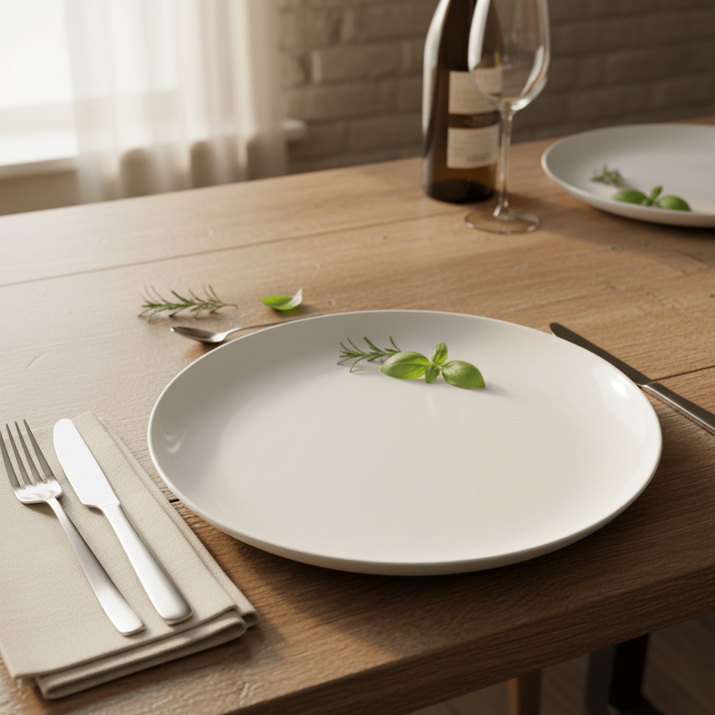 Luhpar White Round Ceramic Dinner Plate for Everyday Dining 11 inch - Al Kabayel Discount CentreLuhpar White Round Ceramic Dinner Plate for Everyday Dining 11 inchPlatesLUHPARAl Kabayel Discount Centre