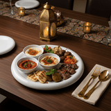 Luhpar White Round Ceramic Plate for Dinner and Serving 10.5 inch - Al Kabayel Discount CentreLuhpar White Round Ceramic Plate for Dinner and Serving 10.5 inchPlatesLUHPARAl Kabayel Discount Centre