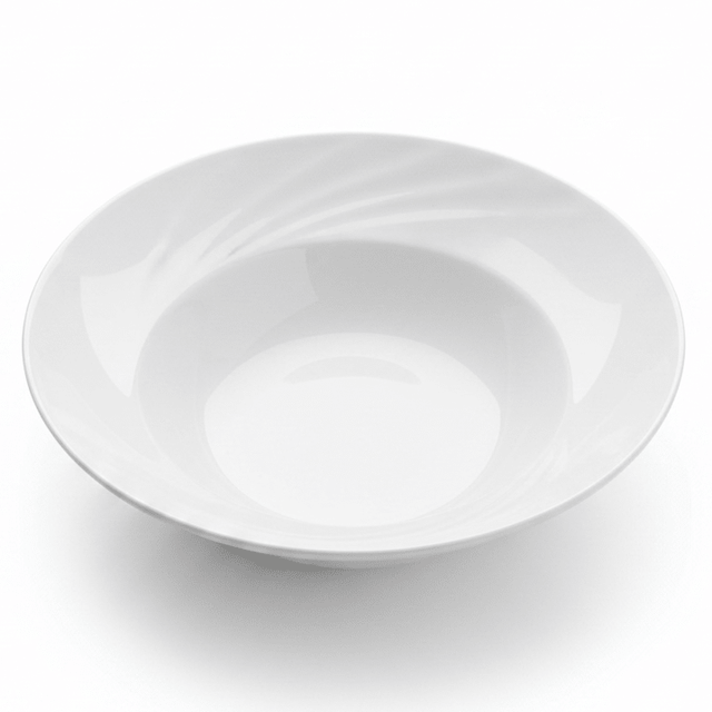 Luhpar White Round Ceramic Serving Bowl for Family Meals 9.5 inch - Al Kabayel Discount CentreLuhpar White Round Ceramic Serving Bowl for Family Meals 9.5 inchBowlsLUHPARAl Kabayel Discount Centre