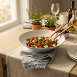 Luhpar White Round Ceramic Serving Bowl for Family Meals 9.5 inch - Al Kabayel Discount CentreLuhpar White Round Ceramic Serving Bowl for Family Meals 9.5 inchBowlsLUHPARAl Kabayel Discount Centre