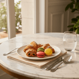 Luhpar White Round Porcelain Side Plate for Snacks and Desserts 6 inch - Al Kabayel Discount CentreLuhpar White Round Porcelain Side Plate for Snacks and Desserts 6 inchPlatesLUHPARAl Kabayel Discount Centre