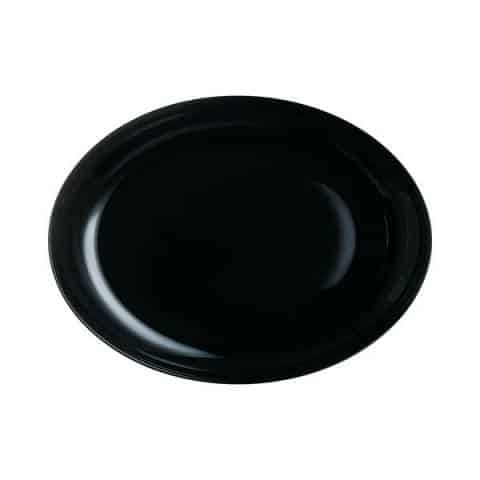 Luminarc Black Oval Plate 25Cm - Al Kabayel Discount CentreLuminarc Black Oval Plate 25CmPlatesLUMINARCAl Kabayel Discount Centre