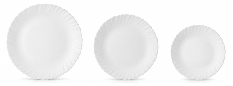 Luminarc Feston 46-Piece Opal Glass Dinner Set – White - Al Kabayel Discount CentreLuminarc Feston 46-Piece Opal Glass Dinner Set – WhiteDinnerware SetsLUMINARCAl Kabayel Discount Centre