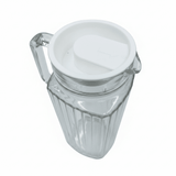 Luminarc Glass Jug 1L – Clear Ribbed Design with Lid - Al Kabayel Discount CentreLuminarc Glass Jug 1L – Clear Ribbed Design with LidJugsLUMINARCAl Kabayel Discount Centre