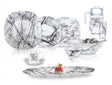 Luminarc Marble White 46-Piece Dinner Set - Tempered Glass Dinnerware Collection - Al Kabayel Discount CentreLuminarc Marble White 46-Piece Dinner Set - Tempered Glass Dinnerware CollectionDinnerware SetsLUMINARCAl Kabayel Discount Centre