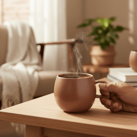 Luphar Brown Solid Matt Ceramic Coffee & Tea Mug – 500 ml - Al Kabayel Discount CentreLuphar Brown Solid Matt Ceramic Coffee & Tea Mug – 500 mlMugsLUPHARAl Kabayel Discount Centre