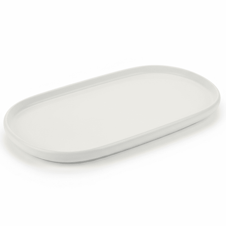 Luphar white Solid Matt Ceramic Oval Serving Plate – 36.4 × 19.4 cm - Al Kabayel Discount CentreLuphar white Solid Matt Ceramic Oval Serving Plate – 36.4 × 19.4 cmPlatesLUPHARAl Kabayel Discount Centre
