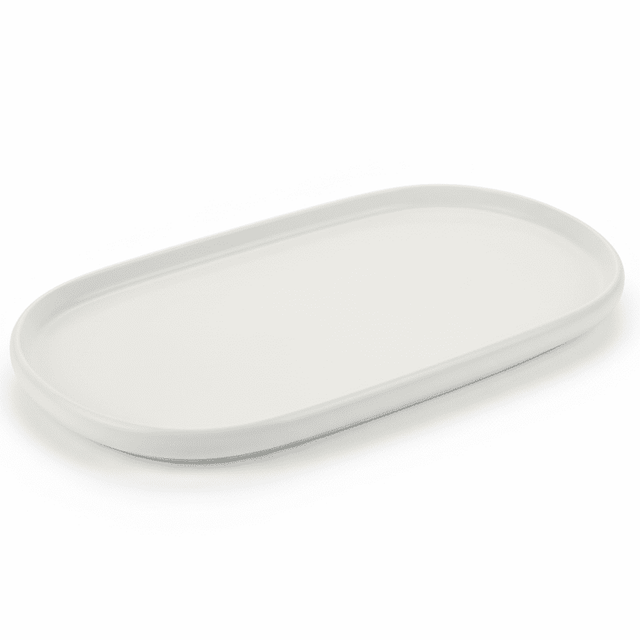 Luphar white Solid Matt Ceramic Oval Serving Plate – 36.4 × 19.4 cm - Al Kabayel Discount CentreLuphar white Solid Matt Ceramic Oval Serving Plate – 36.4 × 19.4 cmPlatesLUPHARAl Kabayel Discount Centre