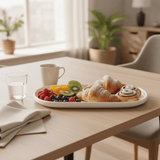 Luphar white Solid Matt Ceramic Oval Serving Plate – 36.4 × 19.4 cm - Al Kabayel Discount CentreLuphar white Solid Matt Ceramic Oval Serving Plate – 36.4 × 19.4 cmPlatesLUPHARAl Kabayel Discount Centre