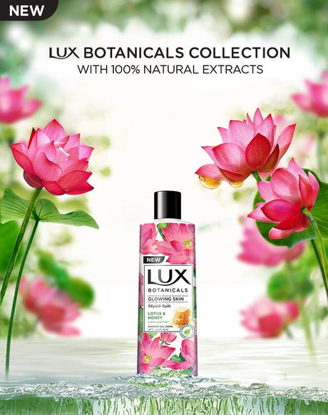 LUX Botanicals Body Wash, Glowing Skin, Lotus & Honey, with 100% natural extracts suitable for all skin types, 700ml - Al Kabayel Discount CentreLUX Botanicals Body Wash, Glowing Skin, Lotus & Honey, with 100% natural extracts suitable for all skin types, 700mlBodywashLUXAl Kabayel Discount Centre