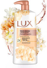 LUX Delicate Fragrance Body Wash, Velvet Jasmine, 2x Moisturizing Essence, with 4D Hyaluronic Acid, 700ml - Al Kabayel Discount CentreLUX Delicate Fragrance Body Wash, Velvet Jasmine, 2x Moisturizing Essence, with 4D Hyaluronic Acid, 700mlBodywashLUXAl Kabayel Discount Centre