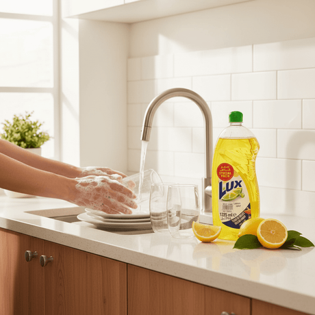 Lux Dish Soap, Tough on Grease, Gentle on Hands, Lemon, 1225ml - Al Kabayel Discount CentreLux Dish Soap, Tough on Grease, Gentle on Hands, Lemon, 1225mlHousehold CleaningLUXAl Kabayel Discount Centre