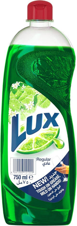 Lux Dish Soap, Tough on Grease, Gentle on Hands, Regular, 750ml - Al Kabayel Discount CentreLux Dish Soap, Tough on Grease, Gentle on Hands, Regular, 750mlHousehold CleaningLUXAl Kabayel Discount Centre