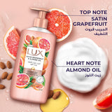 LUX Perfumed Hand Wash, Satin Grapefruit and Almond Oil, for Fragrant, Soft & Clean Hands, 500ml - Al Kabayel Discount CentreLUX Perfumed Hand Wash, Satin Grapefruit and Almond Oil, for Fragrant, Soft & Clean Hands, 500mlHandwashLUXAl Kabayel Discount Centre