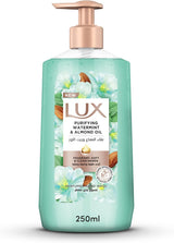 LUX Perfumed Liquid Hand Wash, Purifying Watermint, with Almond Oil & Glycerin, for Fragrant, Soft and Clean Hands, 250ml - Al Kabayel Discount CentreLUX Perfumed Liquid Hand Wash, Purifying Watermint, with Almond Oil & Glycerin, for Fragrant, Soft and Clean Hands, 250mlHandwashLUXAl Kabayel Discount Centre