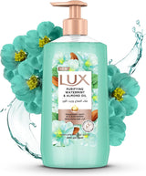 LUX Perfumed Liquid Hand Wash, Purifying Watermint, with Almond Oil & Glycerin, for Fragrant, Soft and Clean Hands, 250ml - Al Kabayel Discount CentreLUX Perfumed Liquid Hand Wash, Purifying Watermint, with Almond Oil & Glycerin, for Fragrant, Soft and Clean Hands, 250mlHandwashLUXAl Kabayel Discount Centre