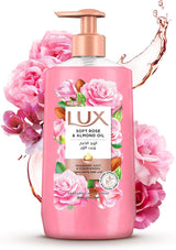 LUX Perfumed Liquid Hand Wash, Soft Rose, with Almond Oil & Glycerin, for Fragrant, Soft and Clean Hands, 250ml - Al Kabayel Discount CentreLUX Perfumed Liquid Hand Wash, Soft Rose, with Almond Oil & Glycerin, for Fragrant, Soft and Clean Hands, 250mlHandwashLUXAl Kabayel Discount Centre