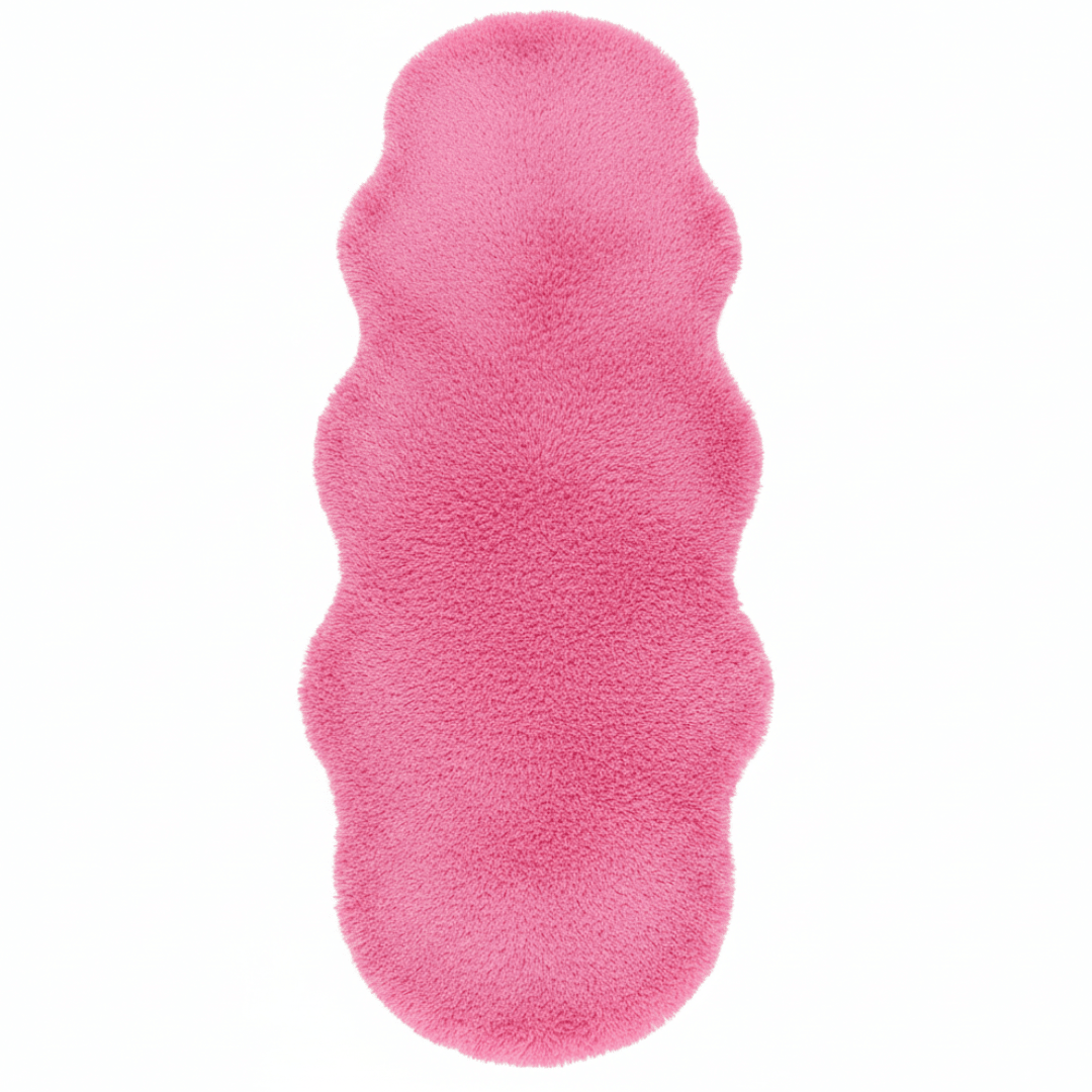 Luxe Plush Shaggy Floor Mat | Ultra-Soft Faux Fur Runner Rug | Wavy Organic Shape | 60×180 cm | - Al Kabayel Discount CentreLuxe Plush Shaggy Floor Mat | Ultra-Soft Faux Fur Runner Rug | Wavy Organic Shape | 60×180 cm |DoormatsAKDCAl Kabayel Discount Centre